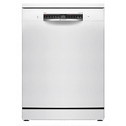 BOSCH Free standing dishwasher SMS4HVW00E, 60 cm, energy class D, AquaStop, Home connect, 3rd drawer, White