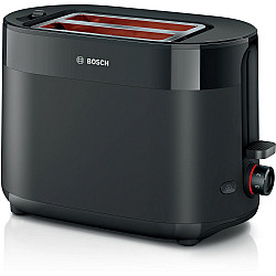 Bosch Compact Toaster TAT2M123 MyMoment Power 950 W Number of slots 2 Housing material Plastic Black