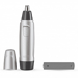 Braun EN 10, Nasen-/Ohrenhaartrimmer (silber/schwarz)