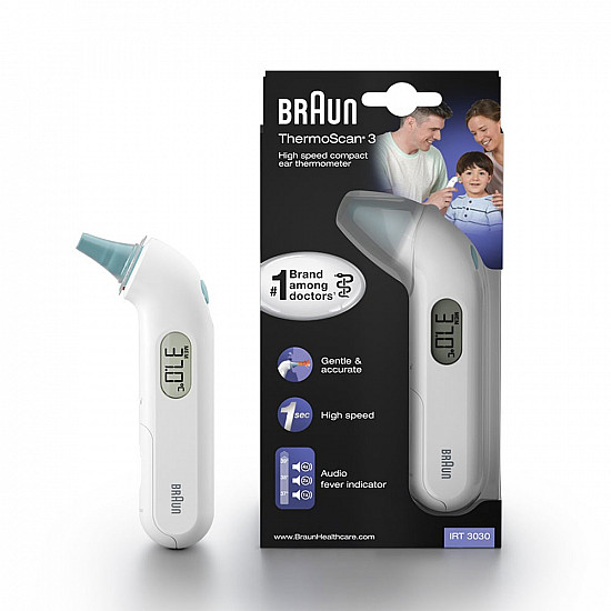 Braun Thermometer ThermoScan 3 IRT3030