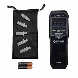 Oromed ALK_ORO-X10 PRO alcohol tester 0 - 4% 0.05% Black