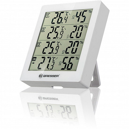 Bresser Temeo Hygro Quadro white