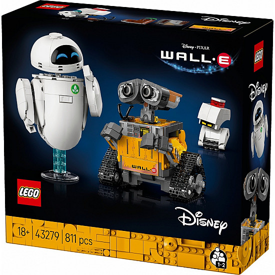 43279 Disney Pixar WALL-E und EVE, Konstruktionsspielzeug