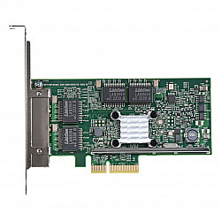BC 1 GbE 4-port Server Adapter NetXtreme BCM5719-4P (4xRJ45) bulk PCIe 2.0 x4 incl. full height and low profile bracket