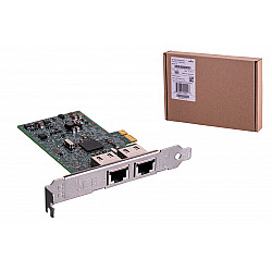 BC 1 GbE 2-port Server Adapter NetXtreme BCM5720-2P (2xRJ45) bulk PCIe 2.0 x1 incl. full height and low profile bracket