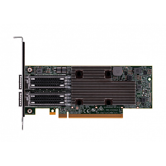 BC 100 GbE 2-port QSFP56 Server Adapter NetXtreme P2100G (2x QSFP56) bulk PCIe 4.0 x16 incl. full height and low profile bracket