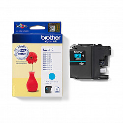 BROTHER LC121C Tusz Brother LC121C cyan 300str DCP-J552DW / MFC-J470DW