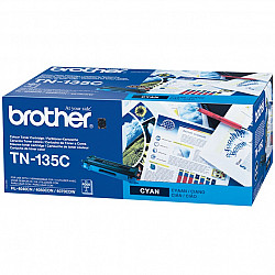 Brother Toner TN-135 TN135 Cyan 4k (TN135C)