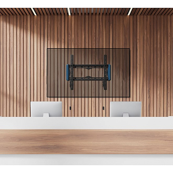 B-Tech Elements Fixed 400 Flat 165.1 cm (65) Wall Black, Blue