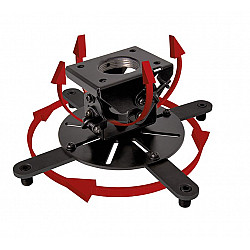 B-Tech SYSTEM 2 - Extra-Large Universal Projector Ceiling Mount with Micro-adjustment