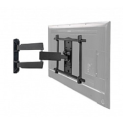 B-Tech Ultra-slim Double Arm Flat Screen Wall Mount with Tilt & Swivel (VESA 600 x 400)