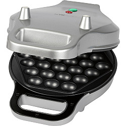 Bubble Waffelautomat WA 3772, Waffeleisen silber, 700 Watt