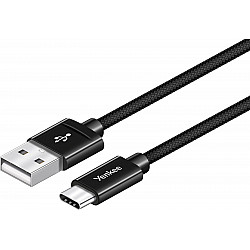 Kabel USB A 2.0 / USB C transfer danych 480Mb/s /3A