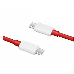 Kabel USB Typ C do USB Typ C (12A) 1M czerwony