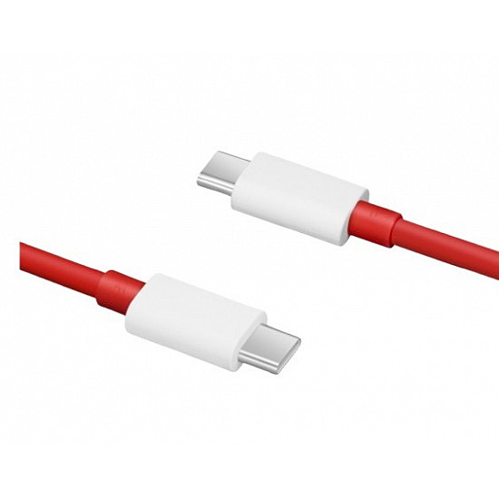 Kabel USB Typ C do USB Typ C (12A) 1M czerwony