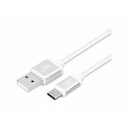 Cable USB - USB C cable 2 m silver