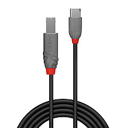 0.5M USB 2.0 TYP C AN B KABEL ANTHRA LINE
