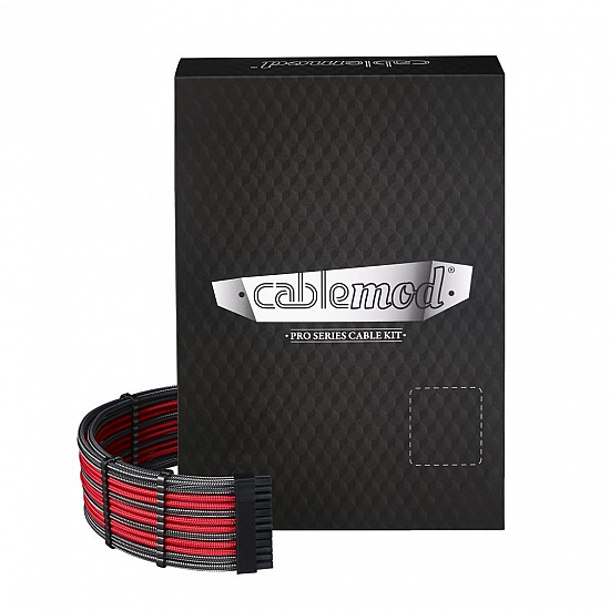 C-Series PRO ModMesh Cable Kit for AXi/HXi/RM (Yellow Label) - carbon/red