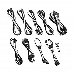 C-Series PRO ModMesh Cable Kit for AXi/HXi/RM (Yellow Label) - black/white