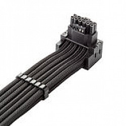 CableMod C-Series Pro Anschlusskabel - Variante A, 90°, 16-Pin zu 2x8-Pin PCIe, schwarz