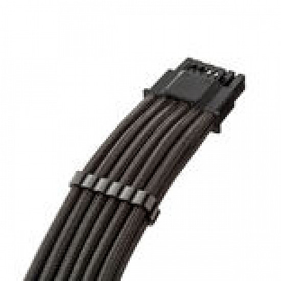 CableMod PRO ModMesh RT 12VHPWR Kabel, ASUS/Seasonic/PHANTEKS, 12V-2x6 zu 12V-2x6, StealthSense - schwarz