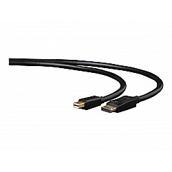 Cablexpert Mini DisplayPort to DisplayPort digital interface cable CCP-mDP2-6 Black 1.8 m