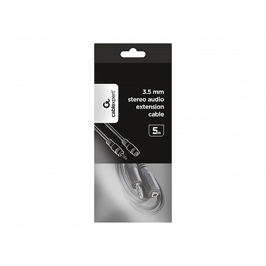 CABLE AUDIO 3.5MM EXTENSION 5M/CCA-421S-5M GEMBIRD