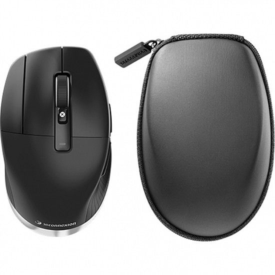 CadMouse Pro Wireless Left Mouse ergonomic For left-handers 7 buttons wireless Bluetooth, 2.4 GHz, U