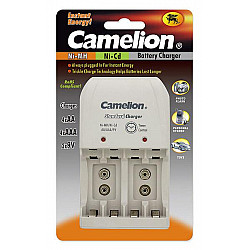 Camelion | Plug-In Battery Charger | BC-0904S | 2x or 4xNi-MH AA/AAA or 1-2x 9V Ni-MH