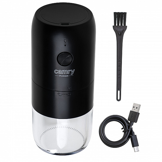 Camry Cordless USB Electric Coffee Grinder CR 4302 25 W Coffee beans capacity 25-30 g Black
