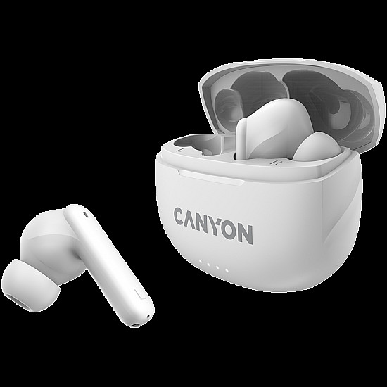 Bluetooth Headset TWS-8 ENC Earbuds/BT 5.3 white