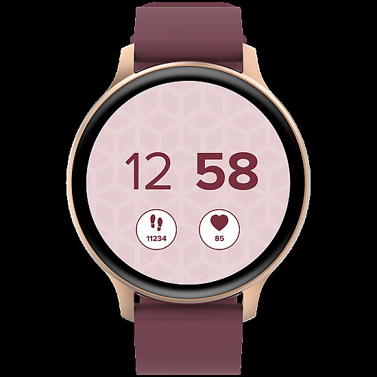 Smartwatch Badian SW-68 rose-gold red 45mm EN