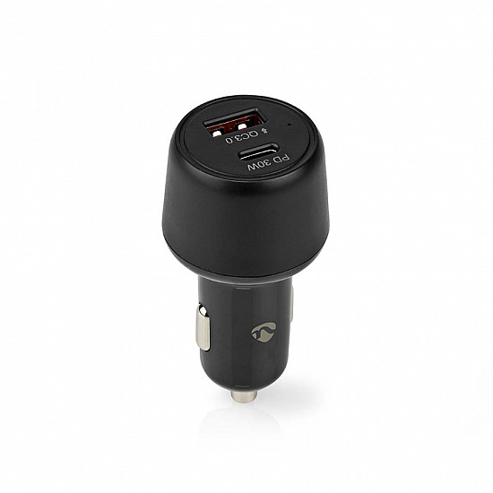 Car charger 48 W 2x 3.0 A - Outputs 2 - Port type USB-A / USB-C