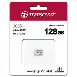 300S, 128 GB, MicroSDXC, Class 10, NAND, 95 MB-s, 40 MB-s