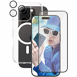 CARE by PanzerGlass Beskyttelsescover Gennemsigtig Apple iPhone 16 Pro