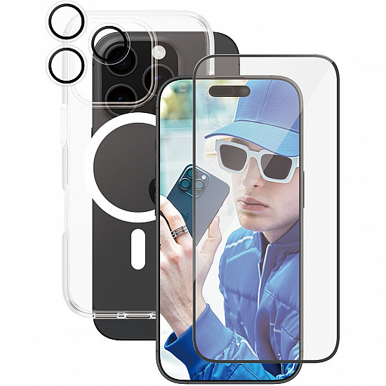 CARE by PanzerGlass Beskyttelsescover Gennemsigtig Apple iPhone 16 Pro