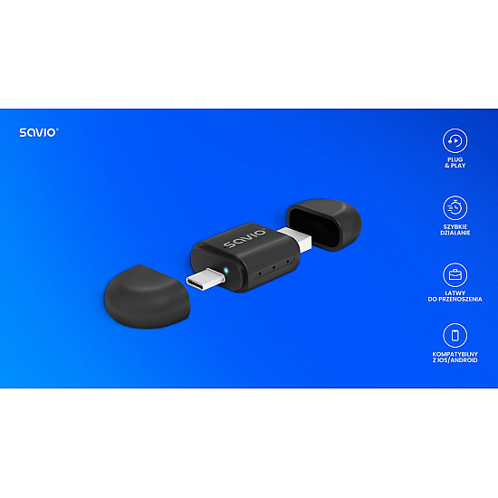 Adapter bezprzewodowy CarPlay & Android Auto TR-17