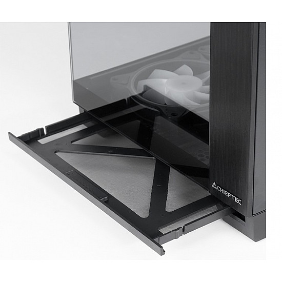 CHIEFTEC VISIO dual-chamber TG ATX gaming case CHIEFTEC VISIO dual-chamber TG ATX gaming case