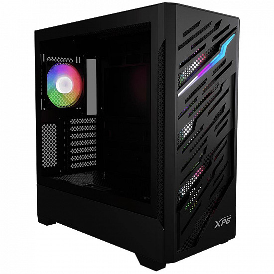ADATA STARKER AIR BTF MidiTower ATX EATX MicroATX MiniITX Color Black STARKERAIRBTFMTA-BKCWW