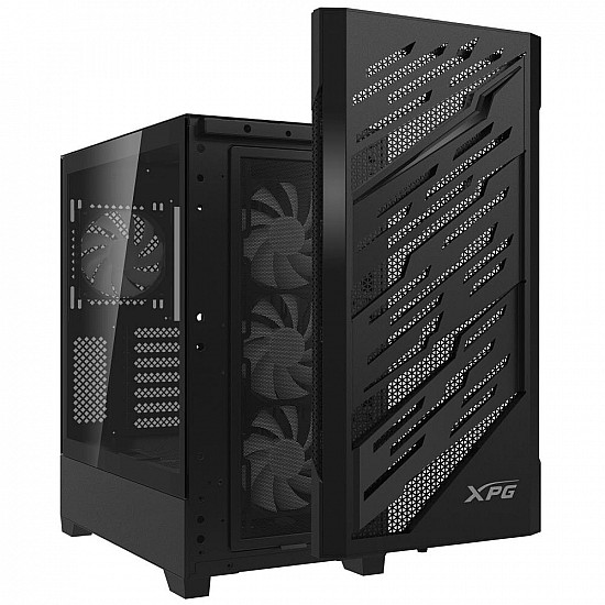 ADATA STARKER AIR BTF MidiTower ATX EATX MicroATX MiniITX Color Black STARKERAIRBTFMTA-BKCWW