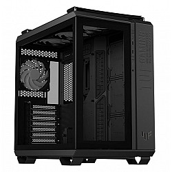 ASUS GT502 PLUS MidiTower ATX MicroATX MiniITX Color Black GT502PLUS/BLK/TG/TUFGAM