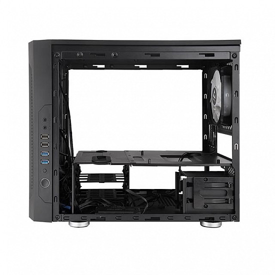 Case|CHIEFTEC|micro ATX/Mini-ITX|Black|Cube|PC|GM-02B-OP