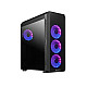 Case|CHIEFTEC|SCORPION 4|MiniTower|Case product features Transparent panel|Not included|ATX|MicroATX|MiniITX|Colour Black|GL-04B-UC-OP