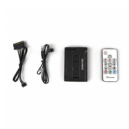 Case|CHIEFTEC|SCORPION 4|MiniTower|Case product features Transparent panel|Not included|ATX|MicroATX|MiniITX|Colour Black|GL-04B-UC-OP