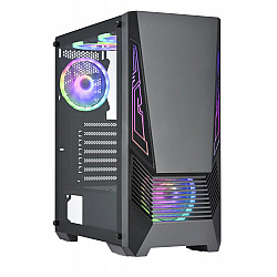 Case|GOLDEN TIGER|Supported motherboard form factors ATX/micro ATX|Black|Midi Tower|Buffalo M730i|BUFFALOM730I