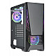 Case|GOLDEN TIGER|Supported motherboard form factors ATX/micro ATX|Black|Midi Tower|Buffalo M730i|BUFFALOM730I