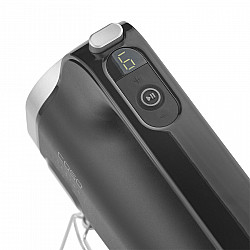 Caso Cordless Hand Mixer | Click & Mix | Hand Mixer | 150 W | Number of speeds 8 | Stainless Steel/Black