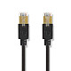 Cat 6 cable - RJ45 plug - F/UTP - 20.0 m - LSZH / PVC - anthracite