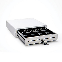 CD4-1616WTSSC48-S2 16IN WHITE SS FRONT 4 BILL 8 COIN 2 M.SLOTS