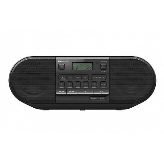 RX-D550 Portable DAB+,FM,FM 20 W Heavy Soft Vocal MP3 1-Way (RXD550E-K)